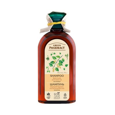 Green Pharmacy kasepungade ja takja juukseshampoon 350 ml