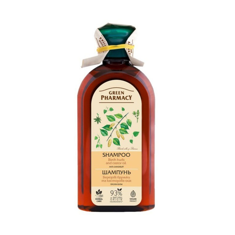 Green Pharmacy kasepungade ja takja juukseshampoon 350 ml