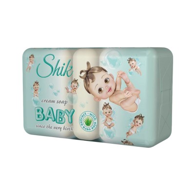 Shik beebikreemseep aaloe vera ekstraktiga 5 x 70g (ökopakk)