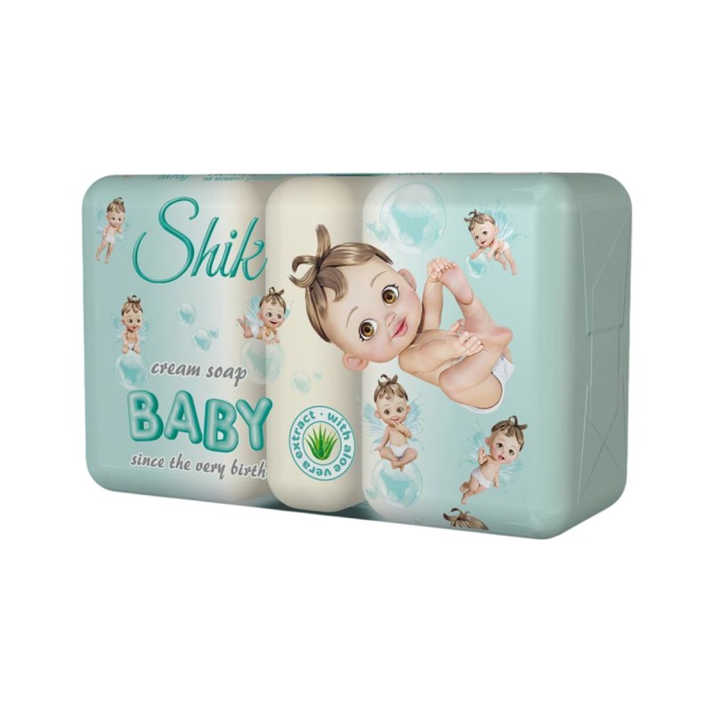 Shik крем-мыло Детское с экстрактом алоэ вера 5х70г. экопак