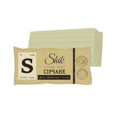 Shik Туалетное мыло Серное 140г