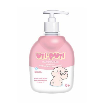Uti Puti Жидкое крем мыло с экстрактом алоэ вера и зверобоя 300 мл