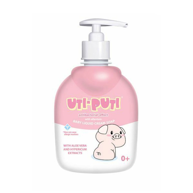 Uti Puti vedelkreemseep aaloe vera ja naistepuna ekstraktiga 300 ml