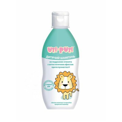 Uti Puti beebisampoon kaerapiima ja idandatud nisuproteiiniga 200gr