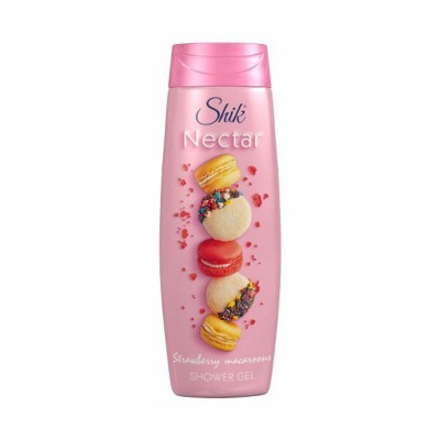 Shik Nectar  Гель для душа Клубничное печенье, 400 г