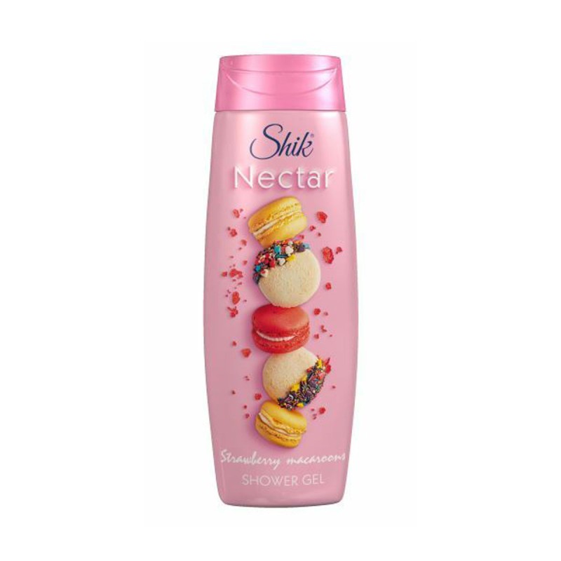 Shik Nectar  Гель для душа Клубничное печенье, 400 г