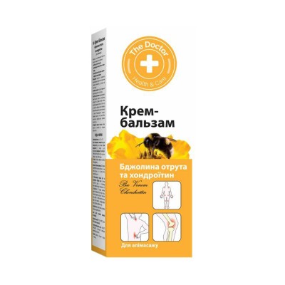 The Doctor mesilasmürgi ja kondroitiiniga kehakreem-palsam 75 ml