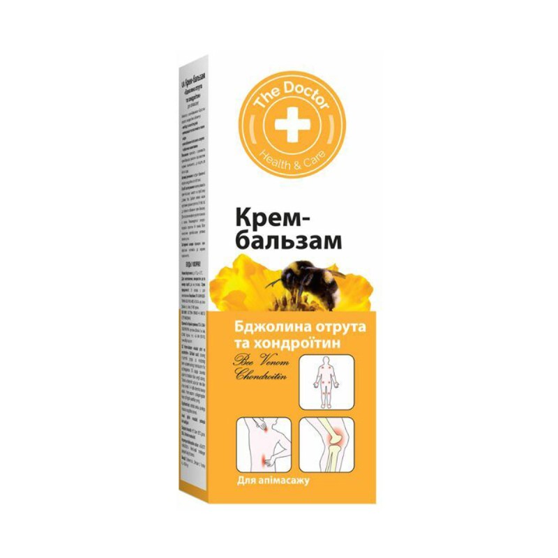 The Doctor mesilasmürgi ja kondroitiiniga kehakreem-palsam 75 ml
