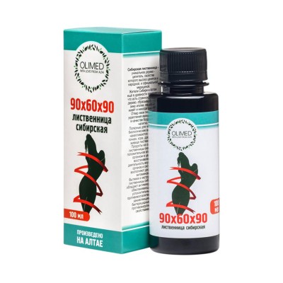 Olimed Siberi Lehis "90x60x90" taimede ekstraktid 100ml