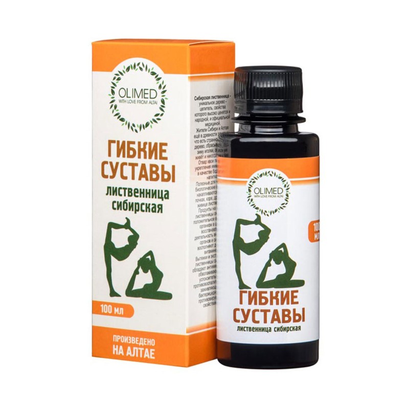 Olimed Siberi Lehis "Painduvad  Liigesed" taimede ekstraktid 100ml