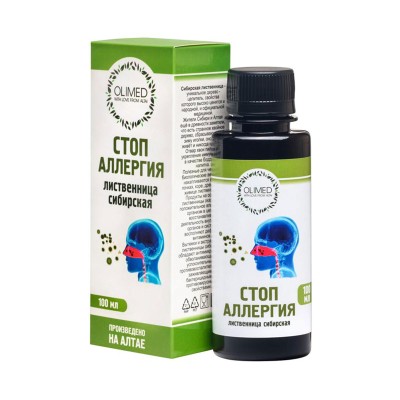 Olimed Siberi Lehis "Stop Allergia" taimede ekstraktid 100ml