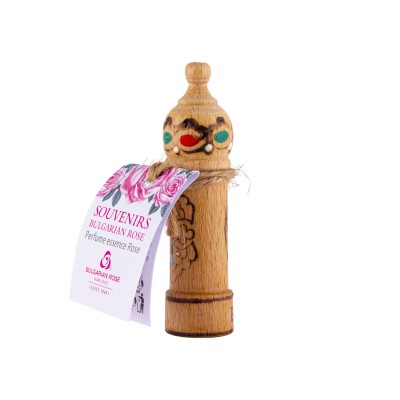 Suveniir Rose.Klaasist fiolka 2ml