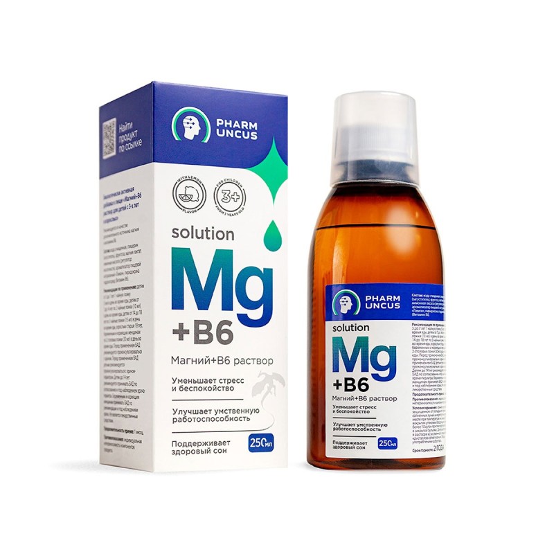 Farmgrupp Magneesium + B6 lahus 250ml