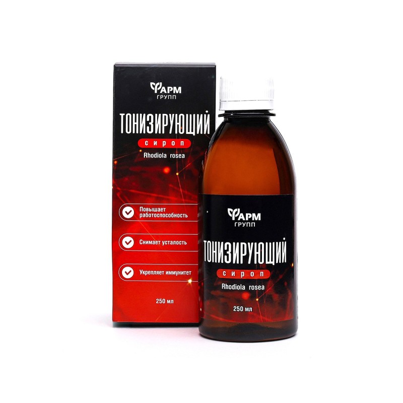 Kuldjuure toniseeriv siirup 250ml