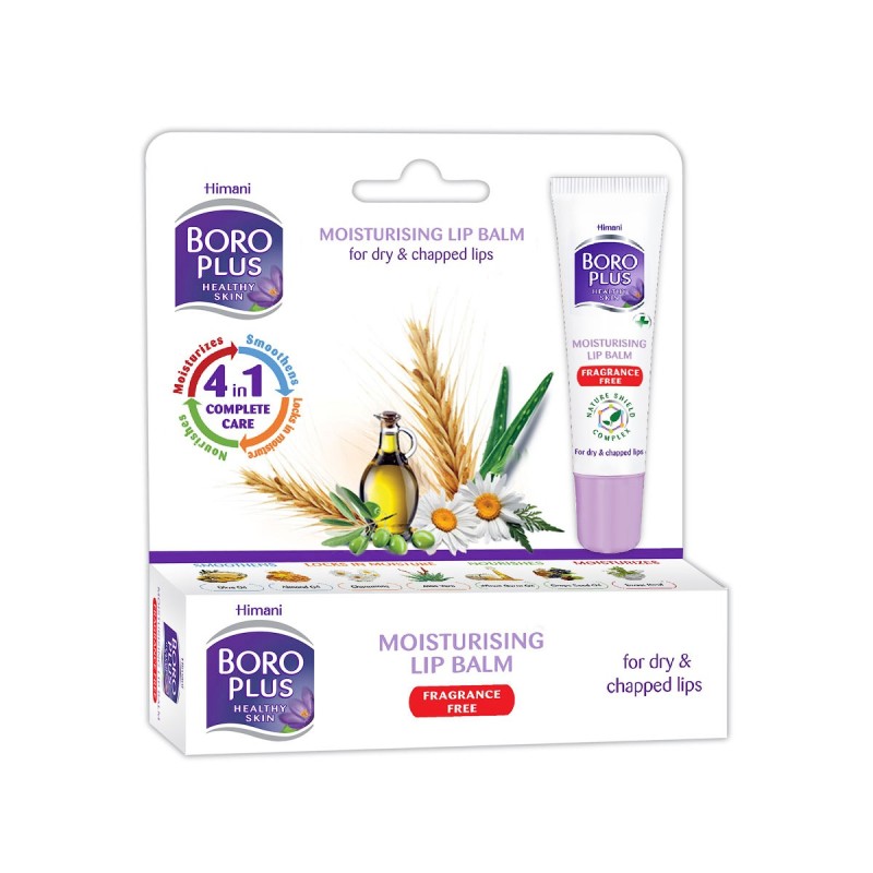 Boro Plus Fragrance Free niisutav huulepalsam 10ml