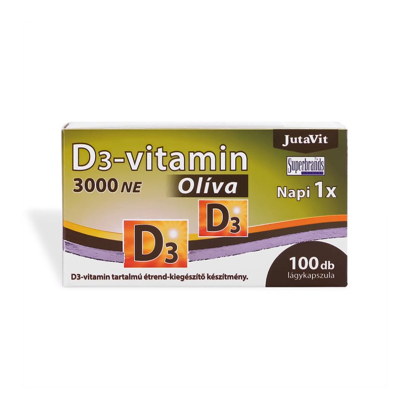 Jutavit D3-Vitamiin Oliva 3000tü N100