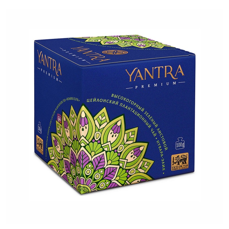 Yantra Premium Ceilon kõrgemäestiku roheline tee Nuwara Eliya 100g