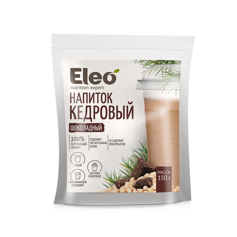 Eleo Напиток Кедровый  Шоколадный 150 г