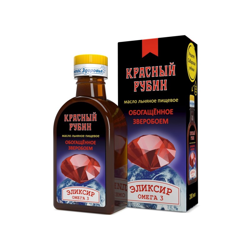 Linaseemne õli 200ml Punane Rubin