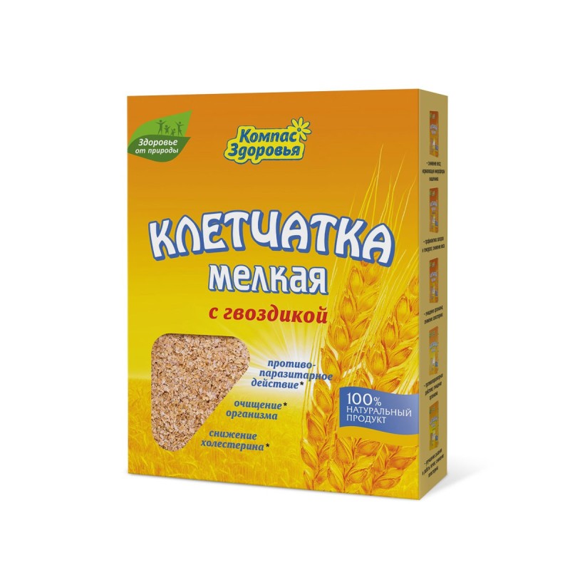 Клетчатка мелкая 200г с гвоздикой