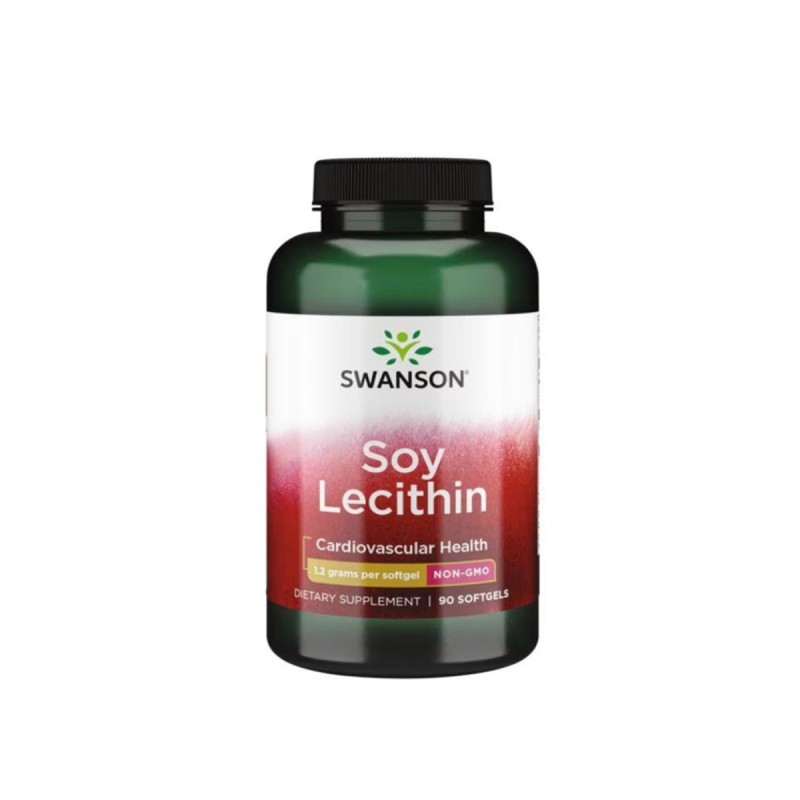 Swanson Letsitiin Non-GMO 1200mg, N90