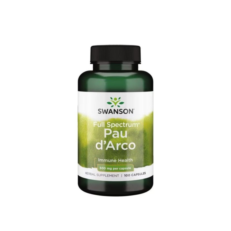 Swanson PAU D'ARCO 500mg, N100