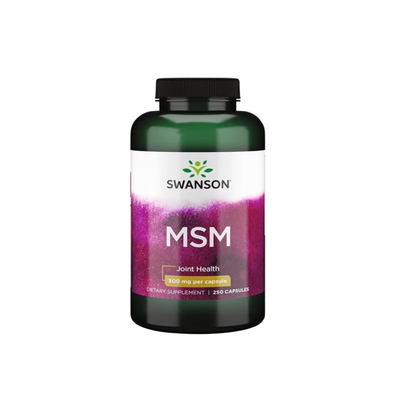 Swanson MSM 500mg, N250