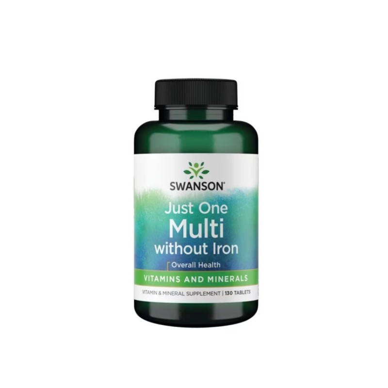 Swanson Multivitamiinid mineraalainete kompleksiga ilma rauata N130