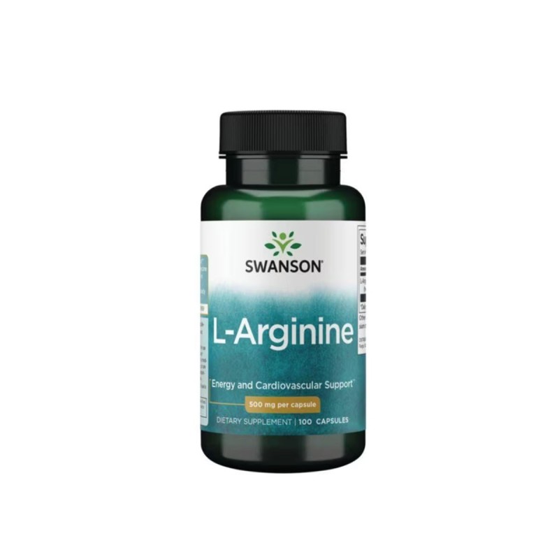 Swanson L-Arginiin 500 mg, N100