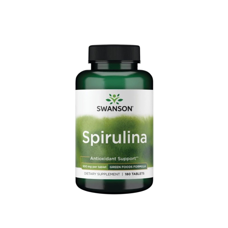 Swanson Spirulina 500mg, N180