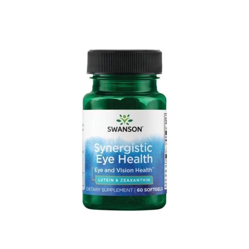 Swanson Витамины для глаз Synergistic Eye Health (Lutein & Zeaxanthin) 60 капс