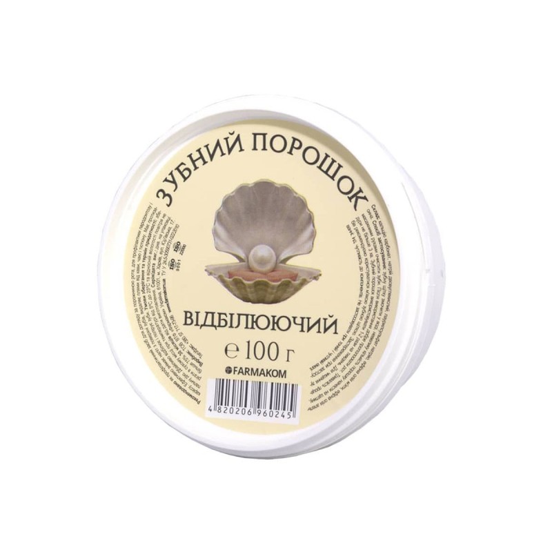 Hambapulber, valgendav 100g