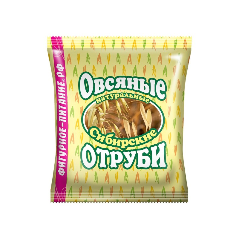 Сибирские отруби овсяные 200гр