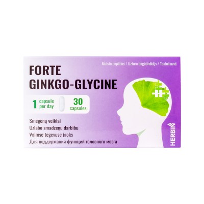 Herbin Ginkgo Biloba - glütsiin forte N30