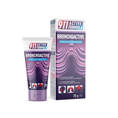 911 Крем Бронхоактив 70гр