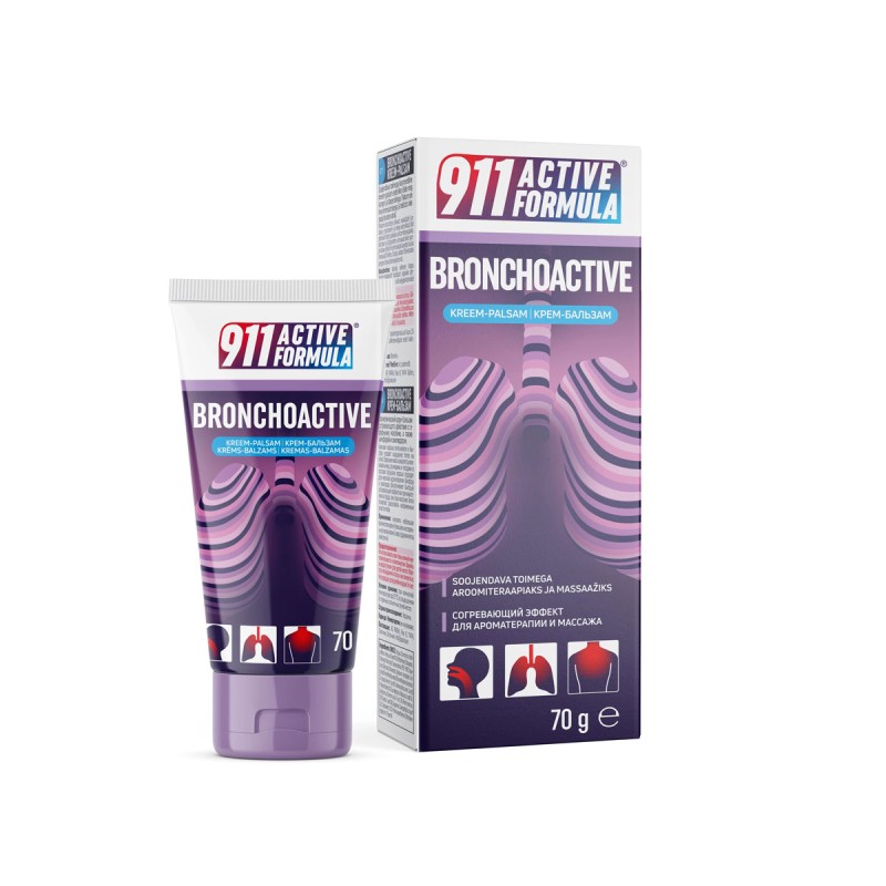 911 Крем Бронхоактив 70гр