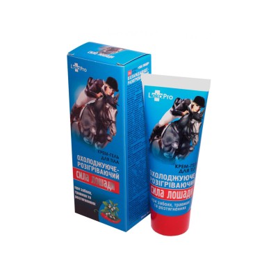 Jahutav-soojendav kreem-geel 75ml "Hobuse Jõud"