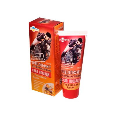 Geel kehale mesilasmürgiga 75ml, Hobuse Jõud