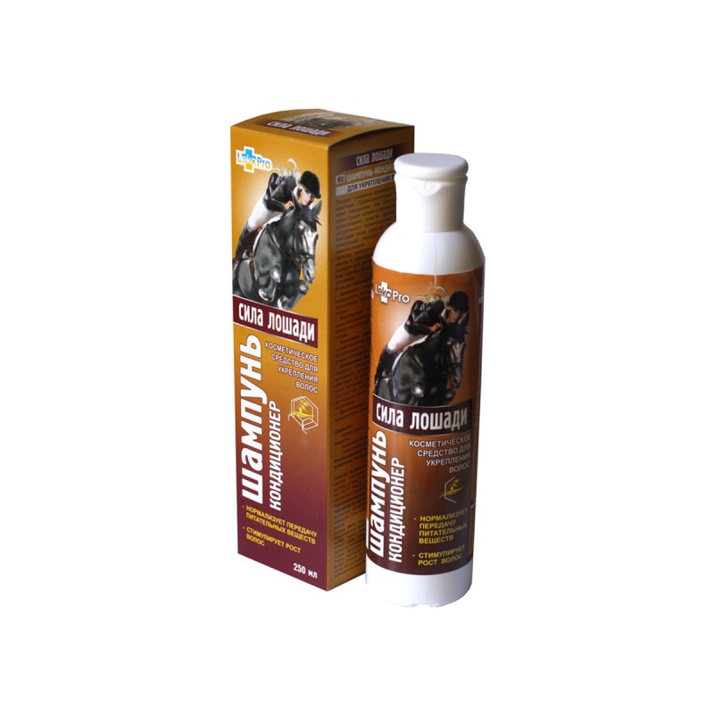 Šhampoon-konditsioneer, tugevdav 250ml, Hobuse Jõud