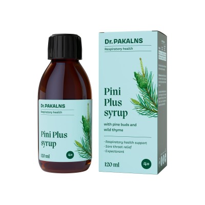Pini Plus siirup 120ml, Dr.Pakalns